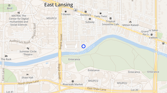 Map for Waters Edge - East Lansing, MI