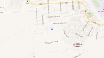 Map for Montecito Manor Apartments - Ajo, AZ