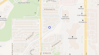Map for Casa Dorinda Apartments - Tucson, AZ