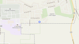 Map for Superior Arboretum Apartments - Superior, AZ
