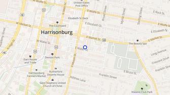 Map for Urban Exchange - Harrisonburg, VA