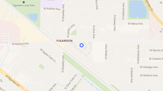 Map for Lauren Brook Apartments - Fresno, CA