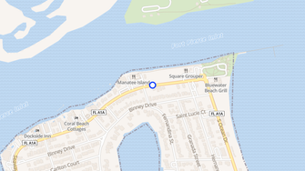 Map for Leeward Apartments - Fort Pierce, FL