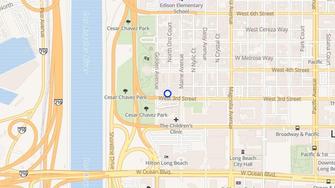 Map for Puerto Del Sol Apartment Homes - Long Beach, CA