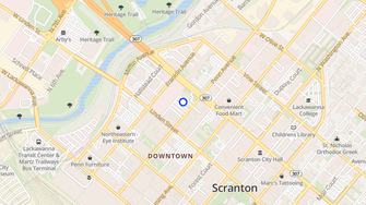 Map for Electric City Center - Scranton, PA
