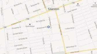 Map for Kathleen Manor Apartments - Sikeston, MO