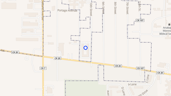 Map for Farmington Hills Apartments - Elkhart, IN