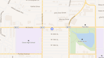 Map for Mirador Apartments - Clovis, NM
