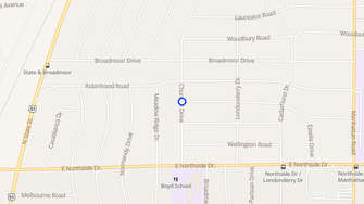 Map for Bridgewater Apartments - Jackson, MS