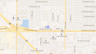 Map for Select Apartments - Phoenix, AZ