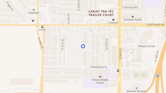 Map for Ocotillo Village - Phoenix, AZ