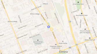 Map for St Patricks Apartments - Elmira, NY