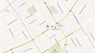 Map for Regency Terrace - Prospect Park, PA