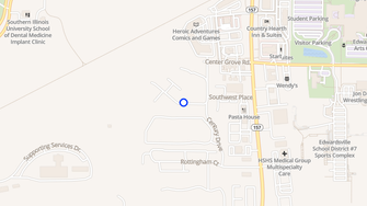 Map for Cherry Hills Duplexes - Edwardsville, IL