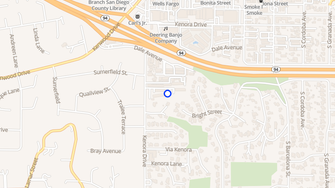 Map for Kenora Terrace Apartments - Spring Valley, CA