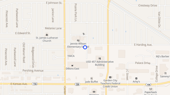 Map for Mira Vista Apartments - Garden City, KS