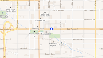 Map for Tierra Verde Apartments - Hutchinson, KS