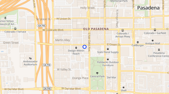 Map for The Palermo - Pasadena, CA