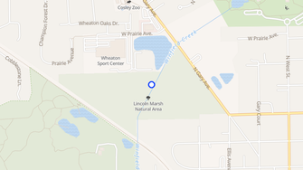 Map for Presidential Villa Appartments - Wheaton, IL