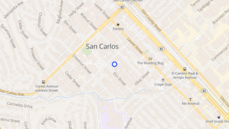 Map for San Carlos Elms - San Carlos, CA