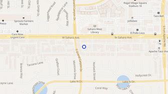 Map for Summerhill Pointe Apartments - Las Vegas, NV