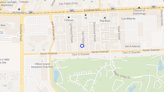 Map for Lyn Capri Apartments - Las Vegas, NV