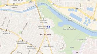 Map for Arlandria Chirilagua Housing - Alexandria, VA