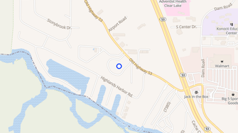 Map for Clearlake Apartments - Clearlake, CA