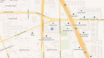 Map for Mayfair Park Apartments - Houston, TX