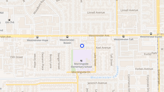 Map for Robin Meadows Apartments - Garden Grove, CA