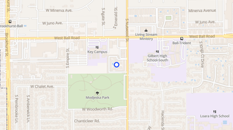 Map for Corinthian Apartments - Anaheim, CA
