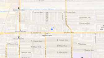Map for Foxborough Apartments  - Orange, CA