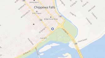 Map for Shoe Factory Apartments - Chippewa Falls, WI