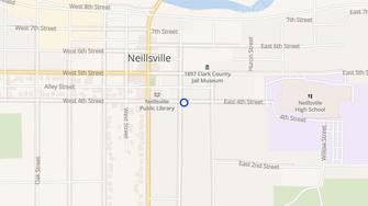 Map for Neillsville Manor - Neillsville, WI