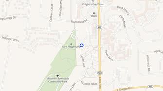 Map for Aster Place Apartments - Lititz, PA