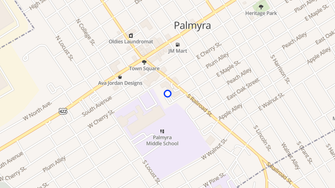 Map for Palmyra Interfaith Manor - Palmyra, PA