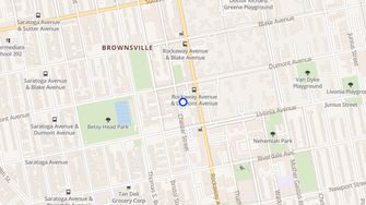 Map for Marcus Garvey Village - Brooklyn, NY