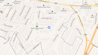 Map for Eastmont Estates - Greensburg, PA