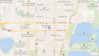 Map for Gower Apartments - Saint Petersburg, FL