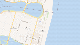 Map for Asbury Towers - Asbury Park, NJ
