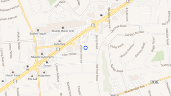 Map for Oak Tree Village - Edison, NJ