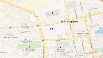 Map for Harbor Suare - Hampton, VA