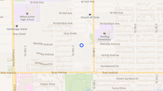 Map for Valley Townhouse Apartments - El Centro, CA