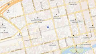 Map for Sarrazin Arms Apartments - Reno, NV