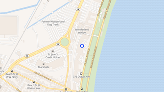Map for Ocean Place Tower - Revere, MA