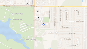Map for Shawnee Lake Apartments - Topeka, KS