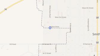 Map for White Rock Apartments - Smith Center, KS