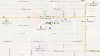 Map for Park Place - Osage City, KS