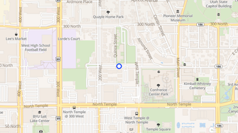 Map for Garden Apartments - Salt Lake City, UT