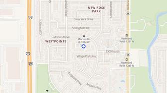 Map for Canterbury Apartments at West Point - Salt Lake City, UT